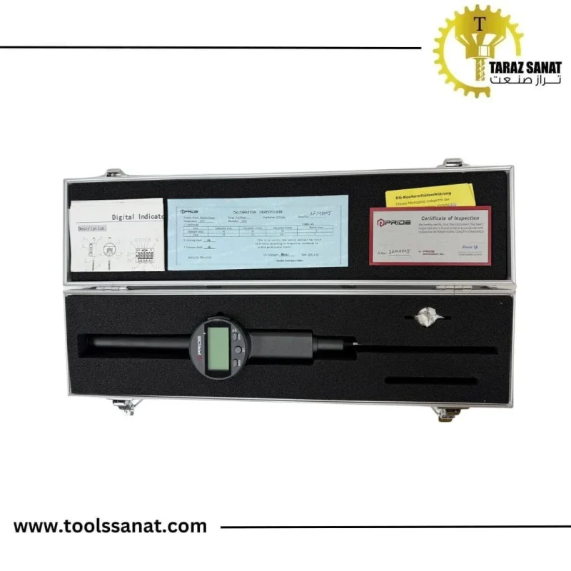 ساعت اندیکاتور دیجیتال کورس 100 میلیمتر دقت 1..